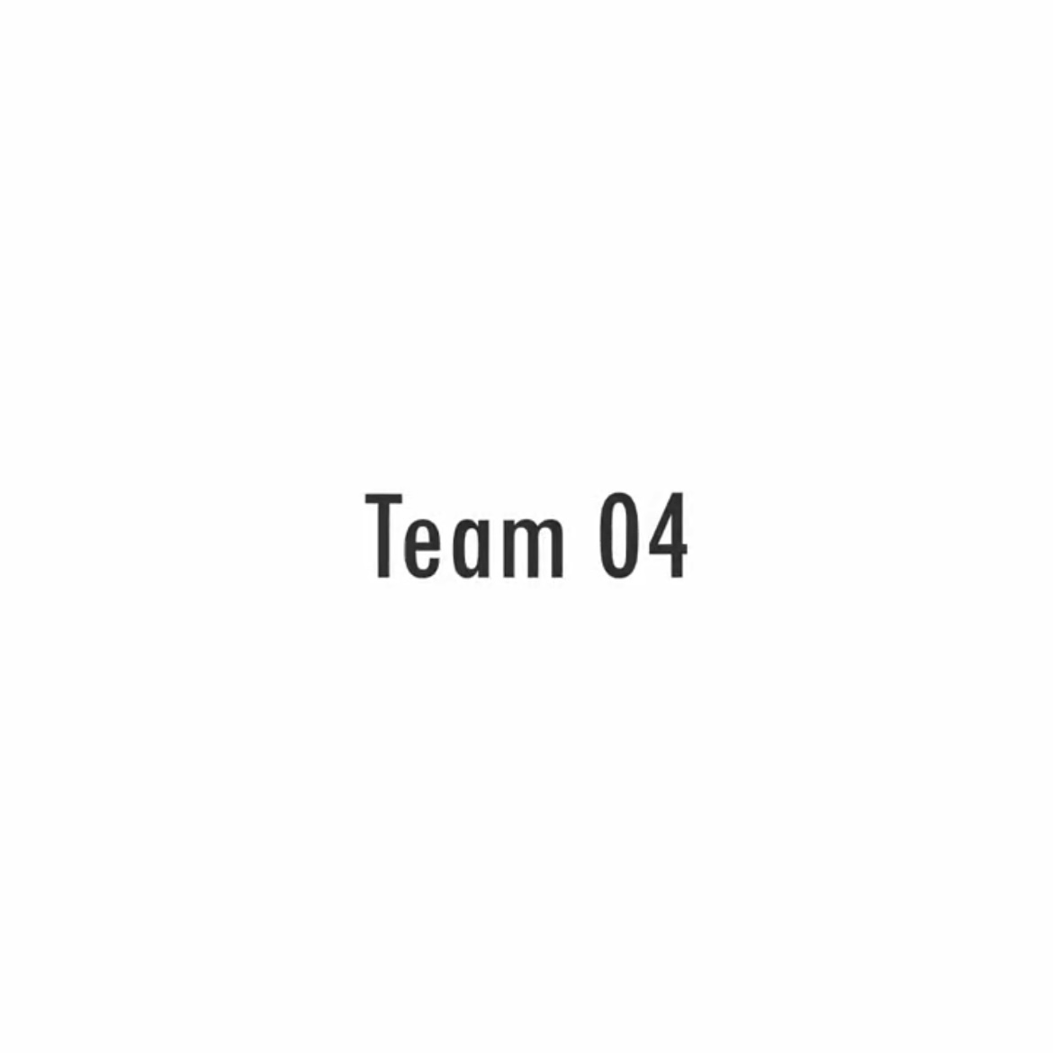 Minimal logo, just says 'Team 04'